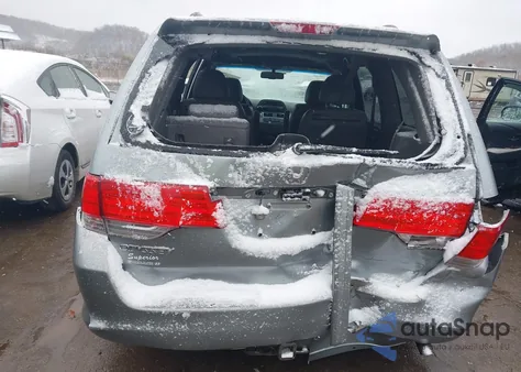 2010 Honda Odyssey Ex-L z USA, uszkodzony, nr VIN 5FNRL3H61AB056847